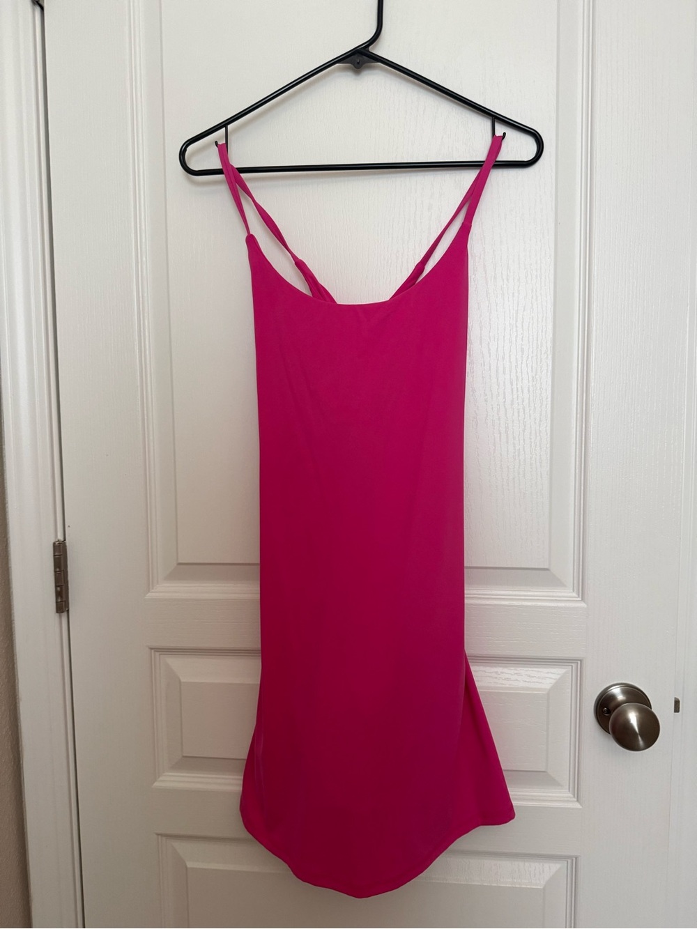 HALARA Hot Pink Slip Dress